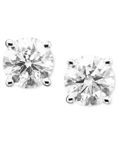 Macy's Diamond Stud Earrings (1 Ct. T.w.) In 14k Gold Or White Gold