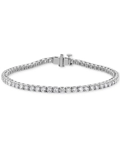 Macy's Diamond Tennis Bracelet (5 Ct. T.w.) In 14k White Gold