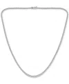 Macy's Diamond Tennis Necklace (8 Ct. T.w.) In 14k White Gold