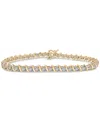 Macy's Diamond Twist Bracelet (2 Ct. T.w.) In 14k White Gold Or 14k Yellow Gold, Exclusively At