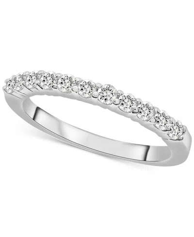 Macy's Diamond Wedding Band (1/2 Ct. T.w.) In Platinum