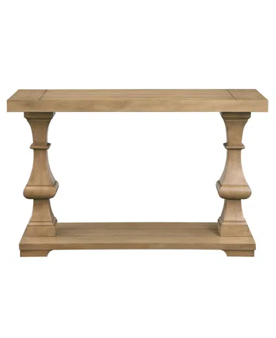 Macy's Dory 48" Wood Sofa Table In Sandy Oak