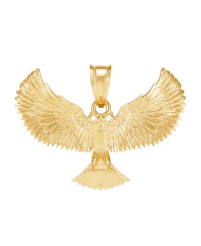 Macy's Eagle Pendant In 10k Yellow Gold