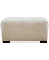Macy's Elbeth Fabric Ottoman, Exclusively At  In Sand