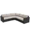 Macy's Ember Outdoor 3pc Sectional, Created For  In No Color