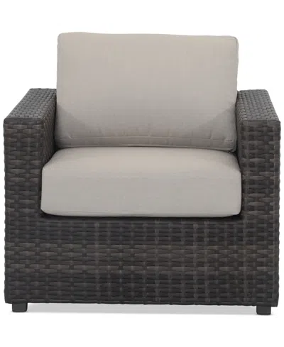 Macy's Ember Outdoor Club Chair In Beige