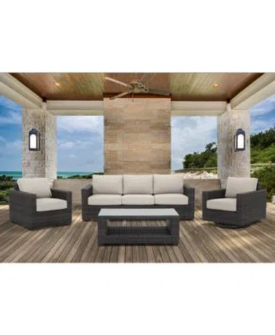Macy's Ember Outdoor Seating Collection In Beige