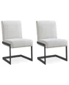Macy's Emila 2 Pc. Dining Chair Set, Created For