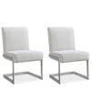 Macy's Emila 2 Pc. Dining Chair Set, Created For