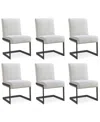 Macy's Emila 6 Pc. Dining Chair Set, Created For