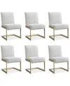Macy's Emila 6 Pc. Dining Chair Set, Created For