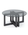 Macy's Emila Living Room Collection In Black Sintered Stone,silver Sky