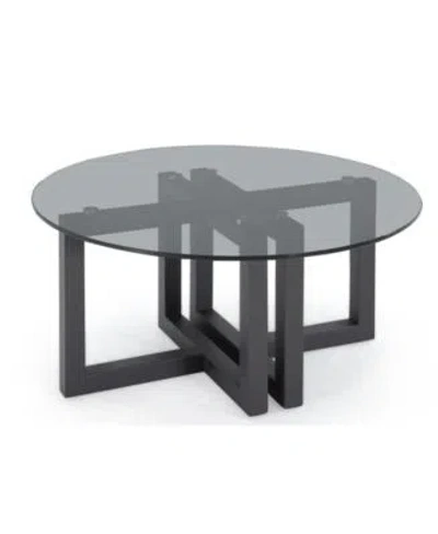 Macy's Emila Living Room Collection In Black