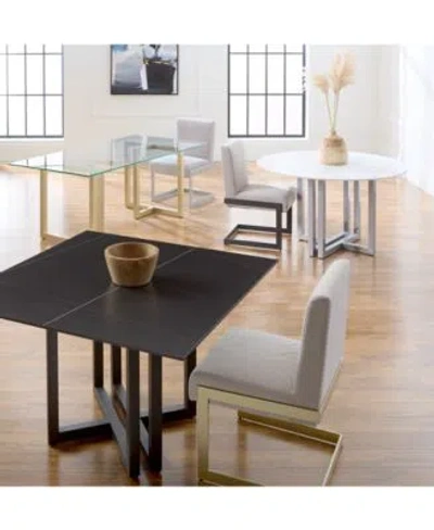 Macy's Emila Mix Match Dining Collection Created For Macys In Champagne,ash