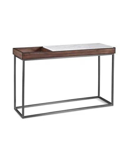 Macy's Ennis Marble Console Table