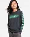 Macy's Epic Threads Little & Big Boys Long-sleeve Venice Skate Shop Graphic T-shirt, Exclusively At  In Grey Jewel