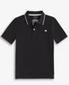 Macy's Epic Threads Little & Big Boys Pique Polo Shirt, Exclusively At  In Deep Black