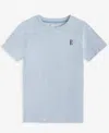 Macy's Epic Threads Little & Big Boys Skateboard Striped Short-sleeve T-shirt, Exclusively At  In Dusty Blue