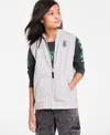 Macy's Epic Threads Little & Big Boys Sleeveless Hoodie, Exclusively At  In Hthr Sterl