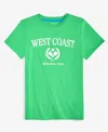 Macy's Epic Threads Little Boys Short-sleeve West Coat Pickleball T-shirt, Exclusively At  In Green Flas