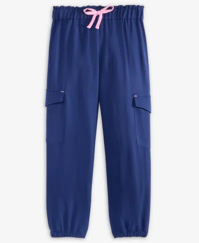 Macy's Babies' Epic Threads Toddler Girls Twill Jogger Pants, Exclusively At  In Blue