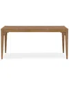 Macy's Everleigh Rectangle Dining Table In Brown