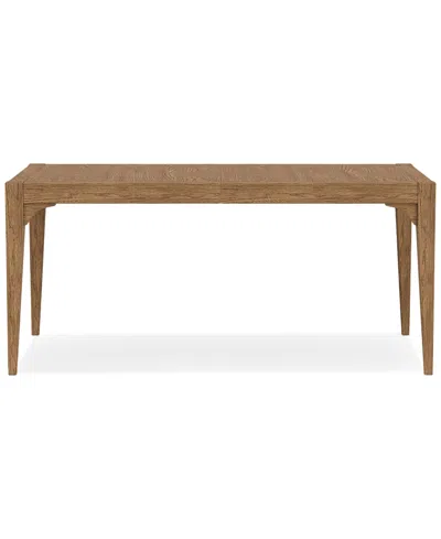 Macy's Everleigh Rectangle Dining Table In Brown