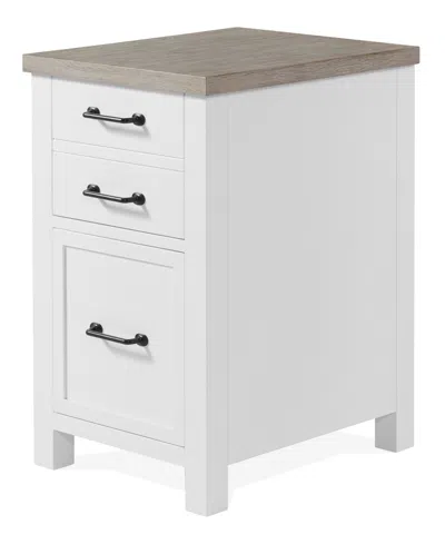 Macy's Finn 30" Wood Dovetail Joinery File Cabinet