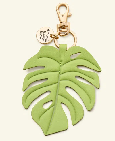 Macy's Flower Show Monstera Leaf Bag Charm, Exclusively At  In Green