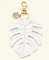 Macy's Flower Show Monstera Leaf Bag Charm, Exclusively At  In White