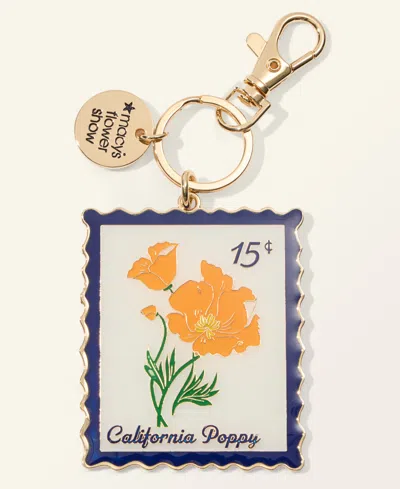 Macy's Flower Show Poppy Enamel Bag Charm,  Exclusive In Multi
