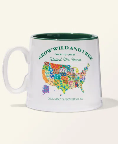 Macy's Flower Show U.s. Flower Map Mug,  Exclusive In Multi
