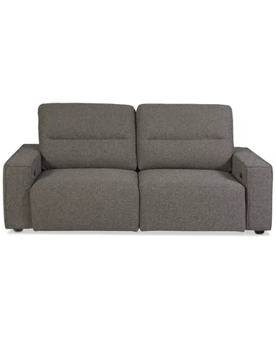 Macy's Frandlyn 2-pc. Fabric Power Sliding Sofa, Exclusively At