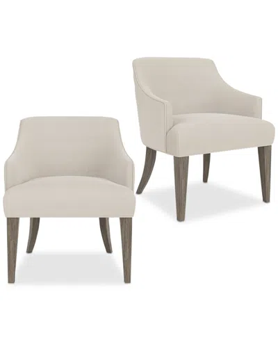 Macy's Frandlyn 2pc Host Chair Set In No Color