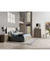 Macy's Frandlyn 3-pc. Queen Bedroom Set (bed, Chest & Stone Top Nightstand) In Brown