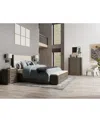 Macy's Frandlyn 3pc Bedroom Set (queen Storage Bed + Chest + Nightstand) In Brown