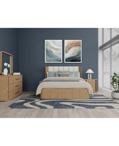 Macy's Frandlyn 3-pc. King Bedroom Set (bed, Dresser & Nightstand) In Brown