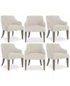 Macy's Frandlyn 6pc Host Chair Set In No Color