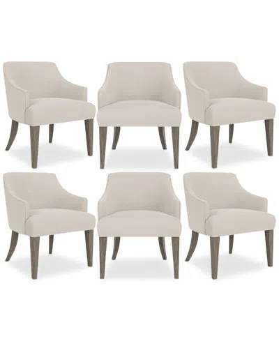 Macy's Frandlyn 6pc Host Chair Set In No Color