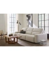 Macy's Frandlyn Fabric Power Sectional Collection Exclusively At Macys In Gray