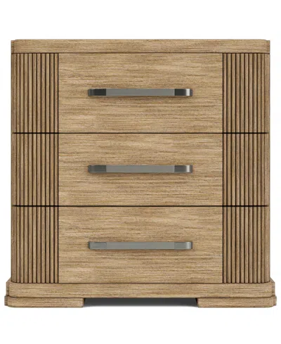 Macy's Frandlyn Nightstand In Brown