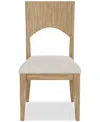 Macy's Frandlyn Side Chair In Brown