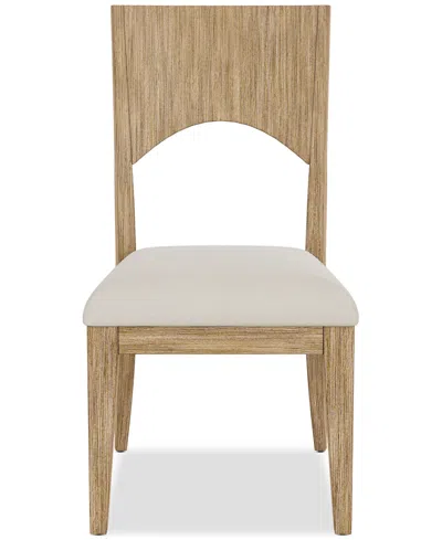 Macy's Frandlyn Side Chair In Brown