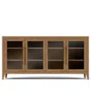 Macy's Furniture 36" Wood Everleigh Server Sideboard In Brown