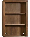 Macy's Furniture 47" Wooden Amren Open Hutch In Brown