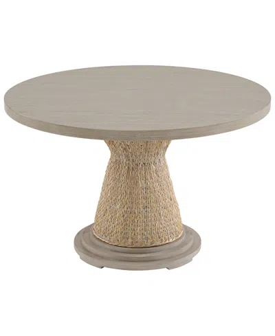Macy's Furniture 48" Sirena Round Dining Table In Brown