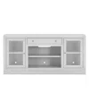 Macy's Furniture 65" Wooden Amren 2 Doors Console Table In Gray
