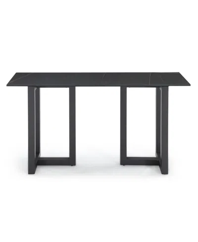 Macy's Furniture Emila 54" Sintered Stone Mix And Match Console Table In Multi