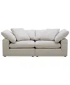 Macy's Furniture Fog 2-pc. Fabric Sofa Set In Gray