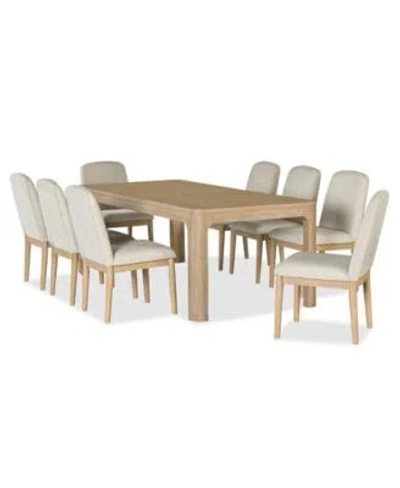 Macy's Furniture Marcel Dining Collection In Brown